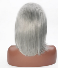 Load image into Gallery viewer, Grey Short Lace Wig
