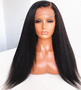 Kinky Straight Glueless Lace Wig