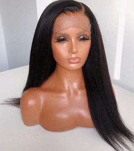 Kinky Straight Glueless Lace Wig